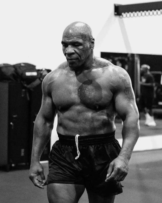 Mayk Tayson buna son qoyur Jake Paula bir sillə və söhbətin sonu